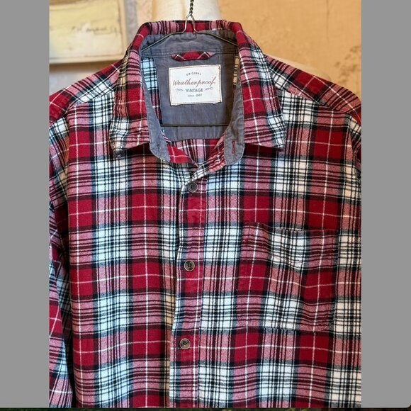 Weatherproof® Vintage Men`s Original long-sleeve flannel shirt - Picture 10 of 11